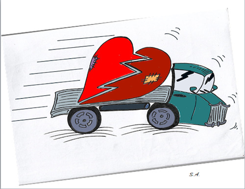 Cartoon: Love (medium) by sally cartoonist tagged love