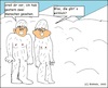 Cartoon: 2 Yetis... (small) by Stümper tagged yetis,himalaja,gebirge,menschen