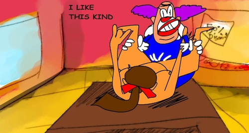 Cartoon: BUD THE CLOWN 11 (medium) by sal tagged cartoon