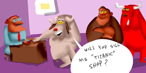 Cartoon: buying titanic for housing (medium) by sal tagged cartoon