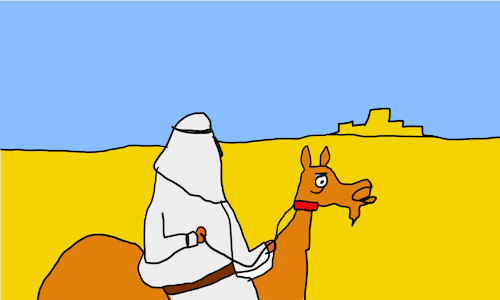 Cartoon: good morning sirs arabs p2 (medium) by sal tagged cartoon,story,good,morning,sirs,arabs