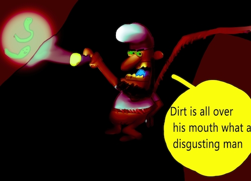 Cartoon: THE HOBBITS TROLLS (medium) by sal tagged cartoon