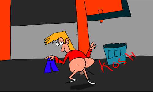 Cartoon: The kosh kosh dance part3 (medium) by sal tagged comic,cartoon,kosh,dance