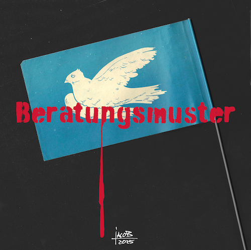 Cartoon: Beratungsmuster (medium) by Büro für gehobenen Unfug tagged friedenstaube,beratungsmuster