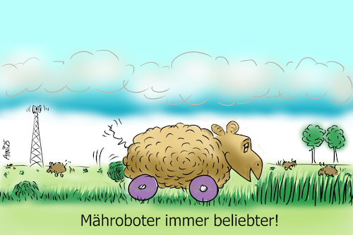 Mähroboter immer beliebter Mähroboter immer beliebter