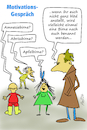 Cartoon: Berliner Motivationsgespräch (small) by Arni tagged berlin,regierung,koalition,beeratung,motivation,gespräch,coaching,birne,grün,gelb,rot,spd,grüne,fdp,intelligenz