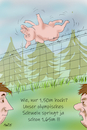 Cartoon: Schweinehochflug (small) by Arni tagged höhe,zaun,vorgabe,annahme,eu,schwein,sau,eber,wildschwein,pest,springen,olympiade,weltrekord,rüssel,hausschwein,nrw,hessen,afrikanisch