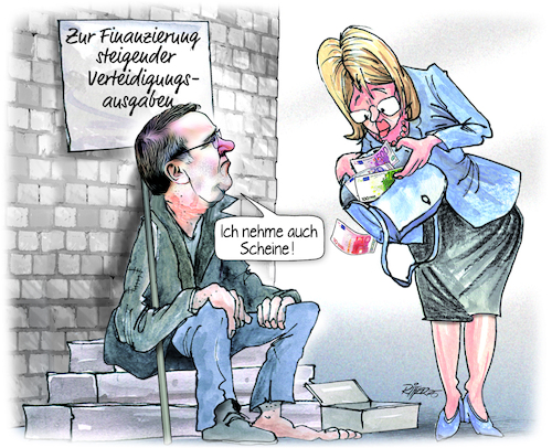 Straßenbettler Straßenbettler