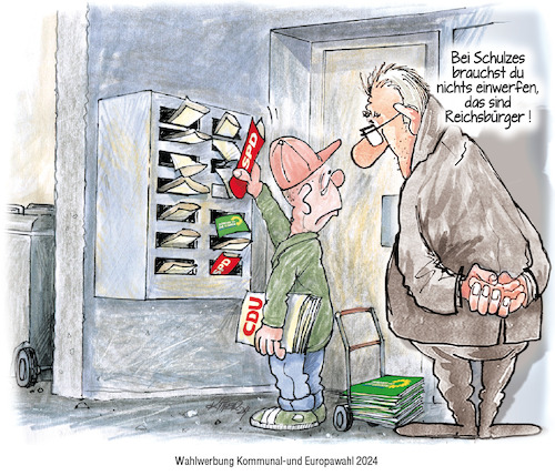 Cartoon: Wahlen 5 (medium) by Ritter-Cartoons tagged wahlen