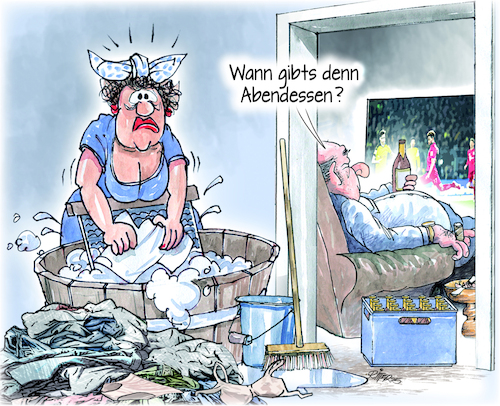 Cartoon: Weltfrauentag (medium) by Ritter-Cartoons tagged weltfrauentag,weltfrauentag