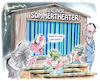 Cartoon: Berliner Sommertheater (small) by Ritter-Cartoons tagged sommertheater,mit,friedrich,merz,cdu