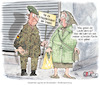 Cartoon: Bundeswehr Straßensammlung (small) by Ritter-Cartoons tagged bundeswehr