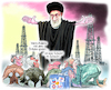 Cartoon: Das Nadelöhr der Weltwirtschaft (small) by Ritter-Cartoons tagged das,mullahregime,sitzt,am,längeren,hebel