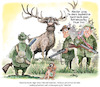 Cartoon: Jagd in deutschen Wäldern (small) by Ritter-Cartoons tagged jagd,in,deutschen,wäldern