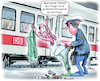 Cartoon: Messeratacke Hamburg (small) by Ritter-Cartoons tagged messeratacke,hamburg