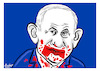 Cartoon: Benjamin Netanyahu (small) by Pradeep cartoon tagged gaza