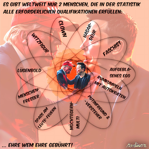 Cartoon: Schnittmenge weltweite Statistik (medium) by MorituruS tagged us,präsident,donald,trump,elon,musk,washington,faschismus,autokratie,putin,tech,milliardär,billionaire,nationalgardisten,proteste,los,angeles,gavin,newsom,newscum,abschaum,einsatz,matrines,pete,hegseth,eskalation,cartoon,karikatur,moriturus