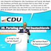 Cartoon: 38. Parteitag der CDU (small) by MorituruS tagged cdu,parteitag,stuttgart,freundinnen,und,freunde,angela,merkel,delgierte,landtagswahlen,baden,württemberg,standing,ovation,politische,mitte,faulheit,lifestyle,teilzeit,brandmauer,sozialstaat,sozialreform,abstimmung,technische,probleme,cartoon,karikatur,moriturus