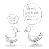 Cartoon: Quack (small) by Floffiziell tagged quack,duck,communication