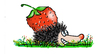 Cartoon: erdbeerzeit (small) by Henrich tagged erdbeeren,kuchen,obst