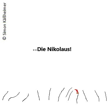 Cartoon: Die ... (medium) by Flymon tagged laus,nikolaus,insekt