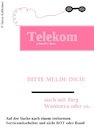 Cartoon: Kein Erfolg! (small) by Flymon tagged telekom,service