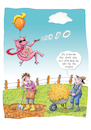 Cartoon: Mr. Piggy (small) by Rebecca-Meyer tagged bauer,bäuerin,schwein,fliegende,schweine,trump,afd,populisten