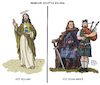 Cartoon: Plural (small) by Karl Berger tagged heiland,schotten,mehrzahl,jesus