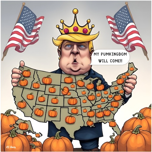Pumkingdom USA (medium) Cartoon: Pumkingdom USA (medium) by A Human tagged usa,trump,washington,potus,whitehouse,pumkin,pumking,pumkingdom,curse,monoculture,presidential,election,indiana,redistricting,republican,republicans,democrat,democrats,congress,map,maps,power,california,texas,political,paty,monokultur,präsidentenwahl,wahlbezirk,wahlbezirke,republikaner,demokraten,kongresswahl,kongresswahlen,macht,gleichgewichte,gesetzgeber,grenze,grenzen,sitze,kongresssitze,partei,parteien,usa,trump,washington,potus,whitehouse,pumkin,pumking,pumkingdom,curse,monoculture,presidential,election,indiana,redistricting,republican,republicans,democrat,democrats,congress,map,maps,power,california,texas,political,paty,monokultur,präsidentenwahl,wahlbezirk,wahlbezirke,republikaner,demokraten,kongresswahl,kongresswahlen,macht,gleichgewichte,gesetzgeber,grenze,grenzen,sitze,kongresssitze,partei,parteien