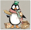 Cartoon: Der Linguin (small) by A Human tagged italien,pasta,pinguin,penguin,italy,arktik,arctic,birds