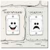 Cartoon: Stromstreuer (small) by A Human tagged strom,stromsteuer,bundesregierung,privat,industrie,strompreise,steckdose