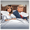 Cartoon: Szene einer Ehe (small) by A Human tagged trump,melania,donald,usa,zellulitis,ehe,bergman,film,filmdrama,rapunzel,geständnis