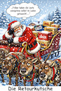 Cartoon: Die Retourkutsche (small) by ArtyFicial tagged falsche,geschenke,retoure,rückgabe,weihnachtsgeschenke,weihnachtsmann,müde,erschöpft,rentiere,schlitten