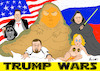 Cartoon: Trump Wars (small) by Nicocomix tagged donald,trump,putin,elon,musk,zelensky,vance,usa,america,russia,ukraine,star,war,carnival