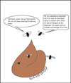 Cartoon: Einseitige Ernährung... (small) by Hobbyzeichner tagged ernährung,fliegen,scheisse,kot,unzufriedenheit,gesellschaft,insekten,menschen