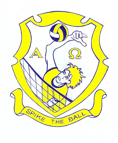 Cartoon: UCU Volleyball Crest 4 Edmund (medium) by Aiko tagged ucu,volleyball