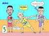 Cartoon: 2021-6 EC Race Lugbara Cartoon (small) by Aiko tagged uganda,presidential,elections