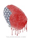 Cartoon: US Identity (small) by abbas goodarzi tagged identity,america,united,states,blood,finger,effect,nature,crimes,war,on,cartoons,crime