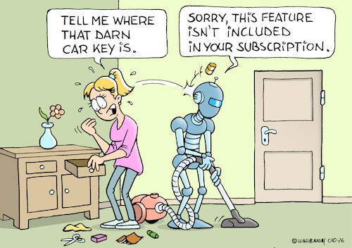 A stubborn robot