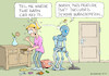 A stubborn robot