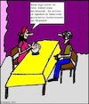 Cartoon: Die Wahrsagerin 4 (small) by Stiftquäler78 tagged ähnlichkeit,wahrsagerin,mann,frau,hitler,scheinreligion,esoterik,rummelplatz,scharlatanerie,wahrsagen,gauklerin
