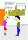 Cartoon: Laute Musik... (small) by Stiftquäler78 tagged musik,ruhestörung,frau,mann,nachbarschaft,lärm,krach,cd