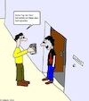Cartoon: Haustürmission...
