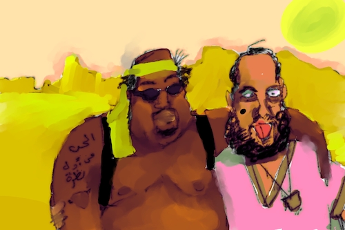 Cartoon: special heroes (medium) by Al-Mousawi79 tagged cartoon