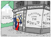 Cartoon: World (small) by Kik tagged trump,usa,unitedstates,president,world,washington