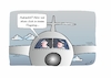 Cartoon: Autopilot (small) by Bernd Eisert tagged autopilot,flugzeug,pilot,missverständnis,flug,ki,digital,technik