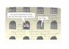 Cartoon: Junge Straftäter (small) by Bernd Eisert tagged gefängnis,täter,kind,vater,kriminalstatistik
