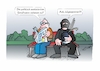 Cartoon: Straftäter (small) by Bernd Eisert tagged politisch,motivierte,straftäter,zunahme,zeitung,lügenpresse,gefahr