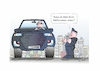 Cartoon: Waffenschein für SUV (small) by Bernd Eisert tagged auto,suv,gefahr,waffe,waffenschein,kontrolle,polizist