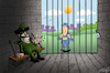 Cartoon: Freedom (small) by Sherif Arafa tagged freedom